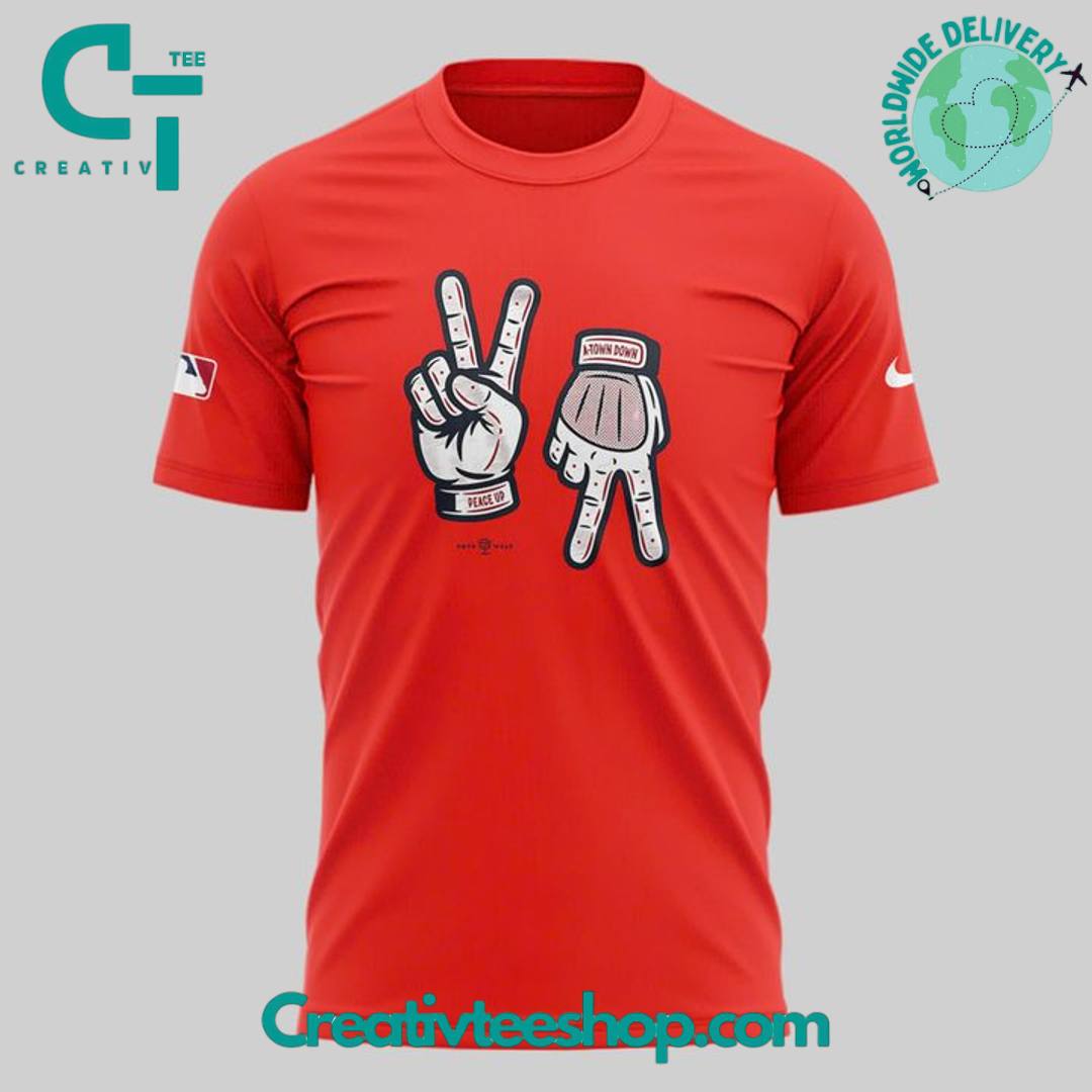 Atlanta Braves Peach Up A-Town Down Special Tee