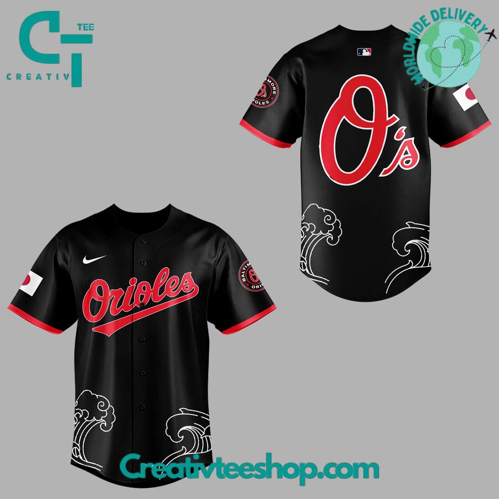 Baltimore Orioles Japanese Heritage Night 2025 Special Baseball Jersey