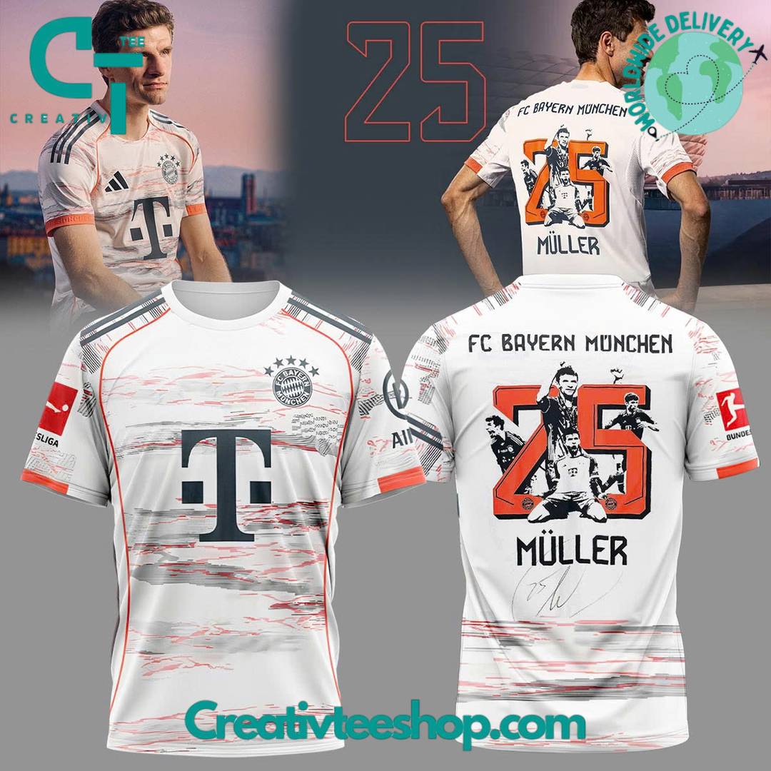 Bayern Munchen Thomas Muller Thank You Legend Special Jersey