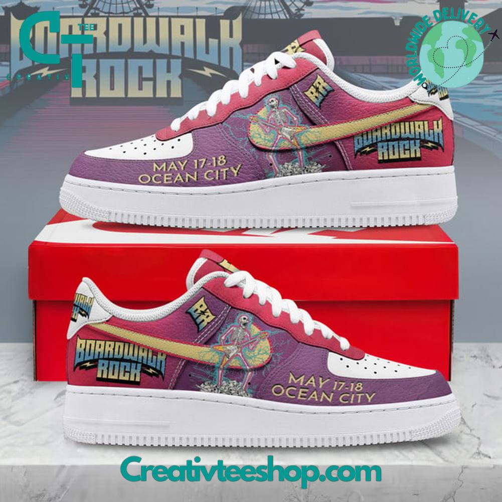 Boardwalk Rock Ocean City Special Air Force 1 Sneaker