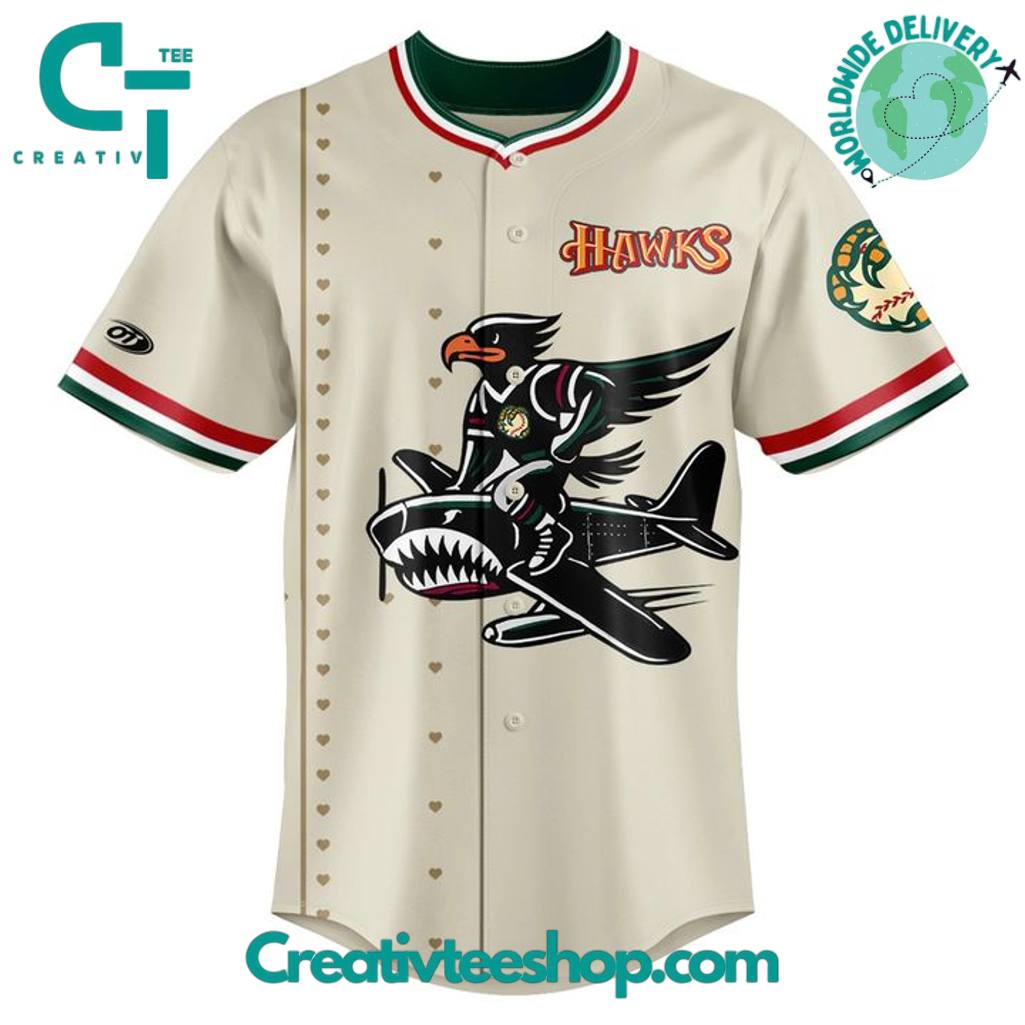 Boise Hawks x Military Appreciation Personalized Baseball Jersey