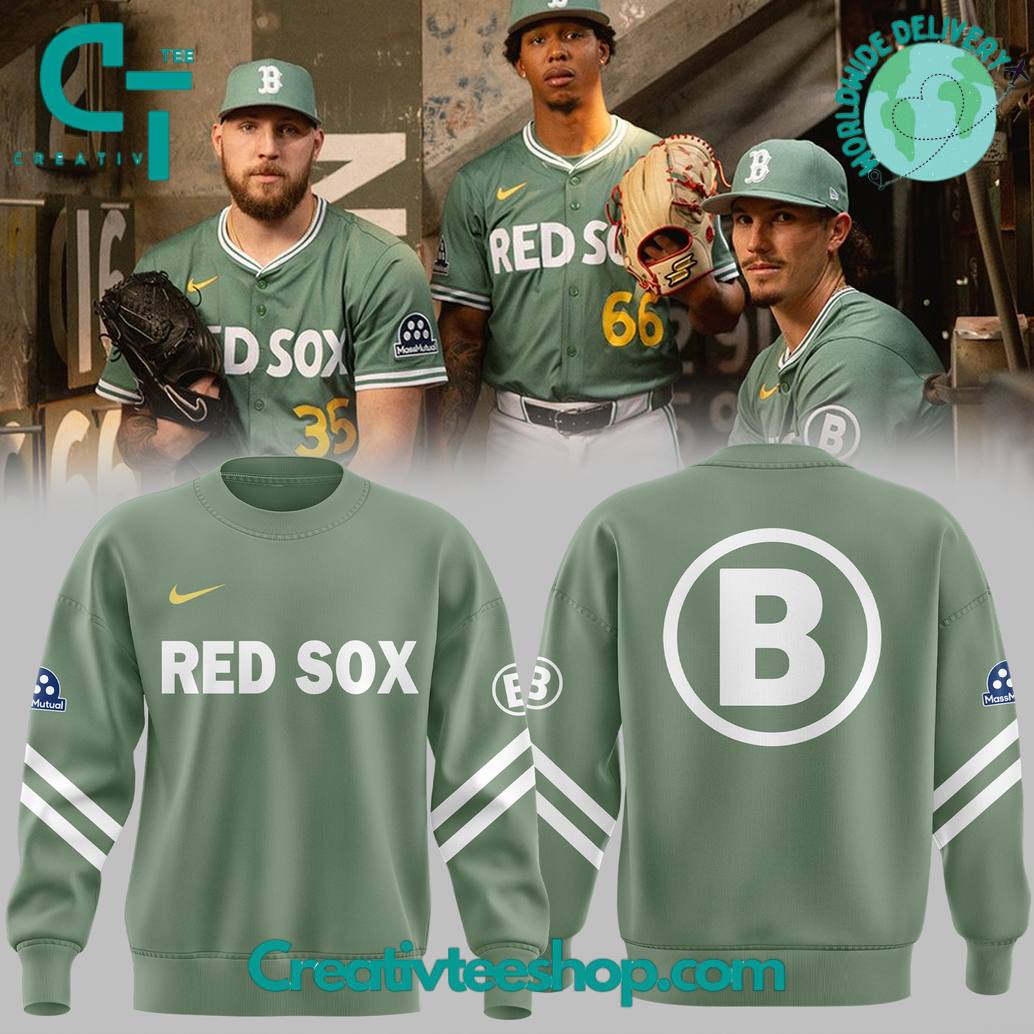 Boston Red Sox 2025 City Connect Special New Sweatshirt