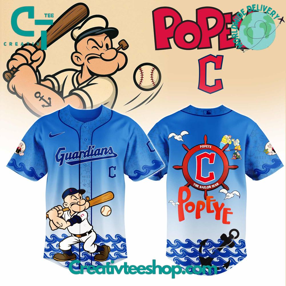 MLB All Teams x Popeye Limited Edition Baseball Jersey