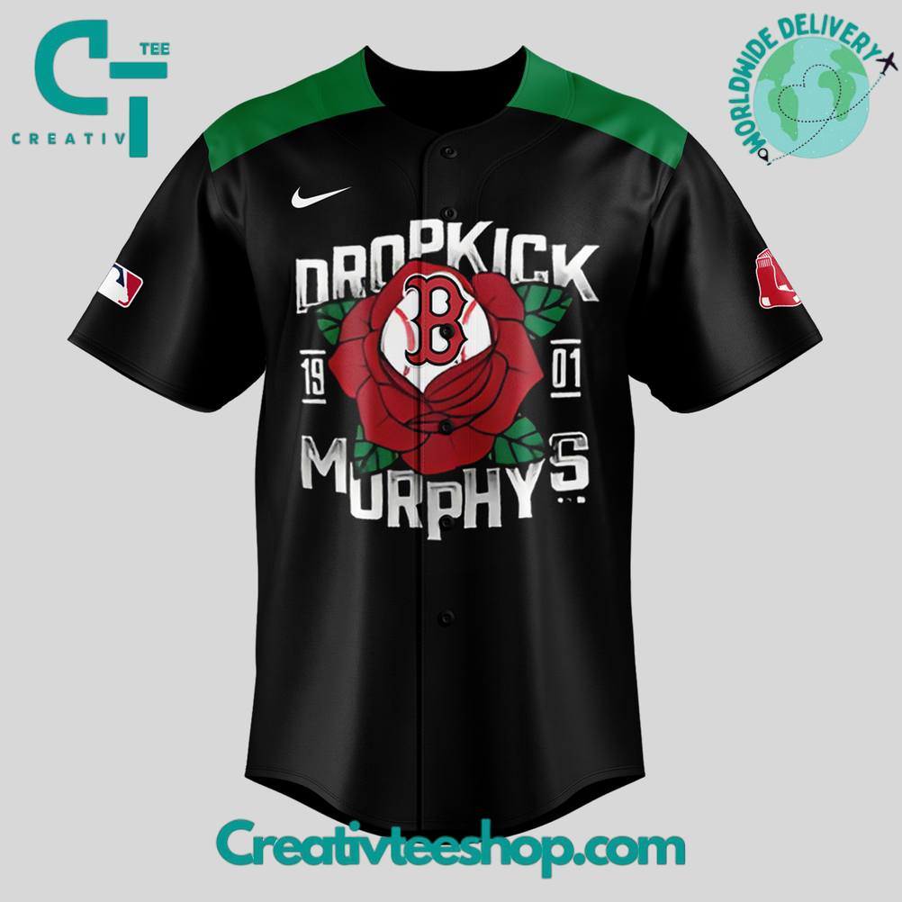 Boston Red Sox x Dropkick Murphys Night 2025 Special Baseball Jersey