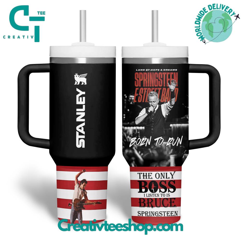 Bruce Spingsteen “Born to Run” Special Tumbler 40oz with Handle