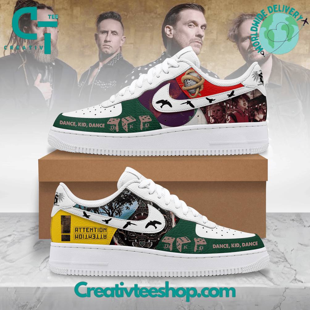 Shinedown “Dance, Kid, Dance” Air Force 1 Shoes