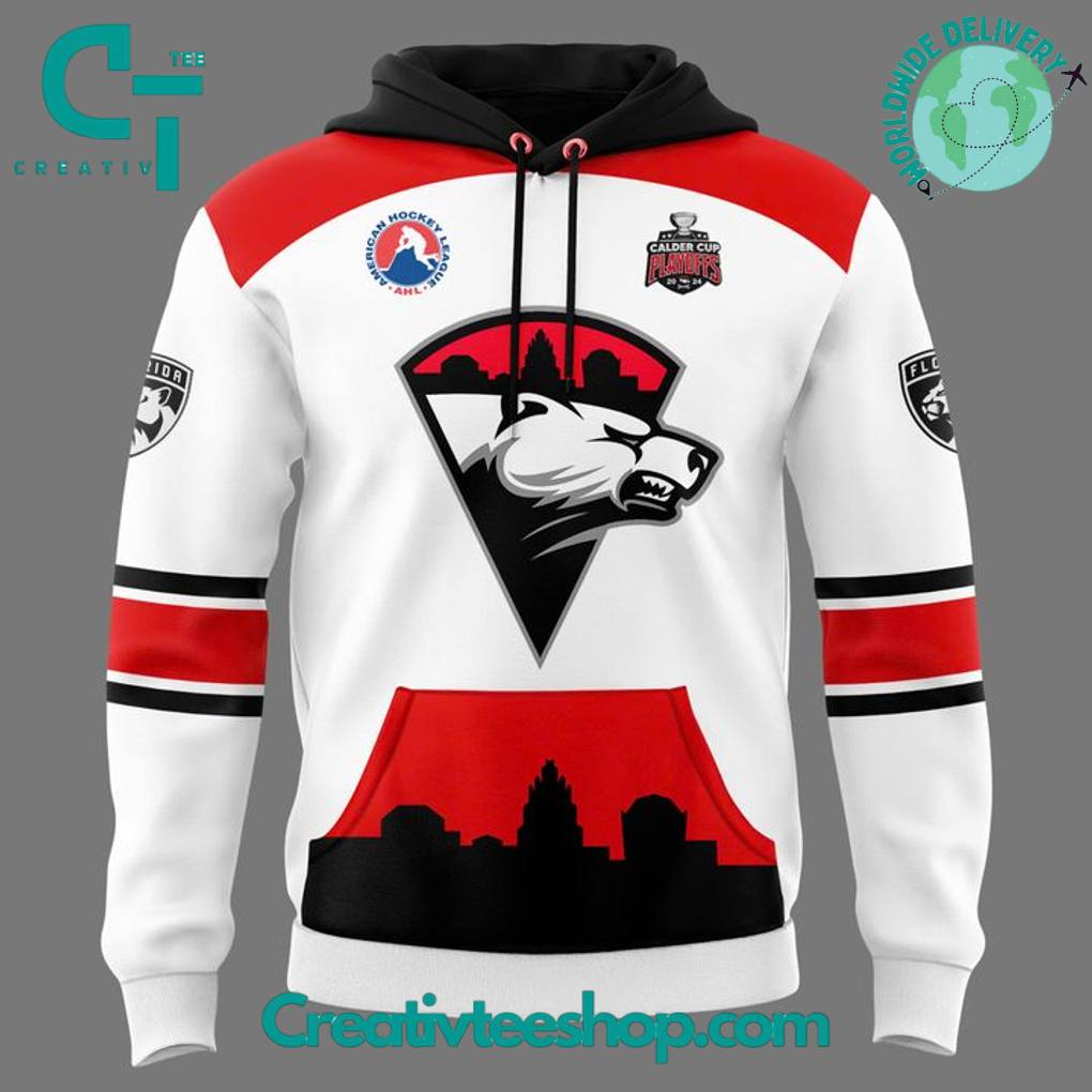 Charlotte Checkers Special New 2025 White Hoodie