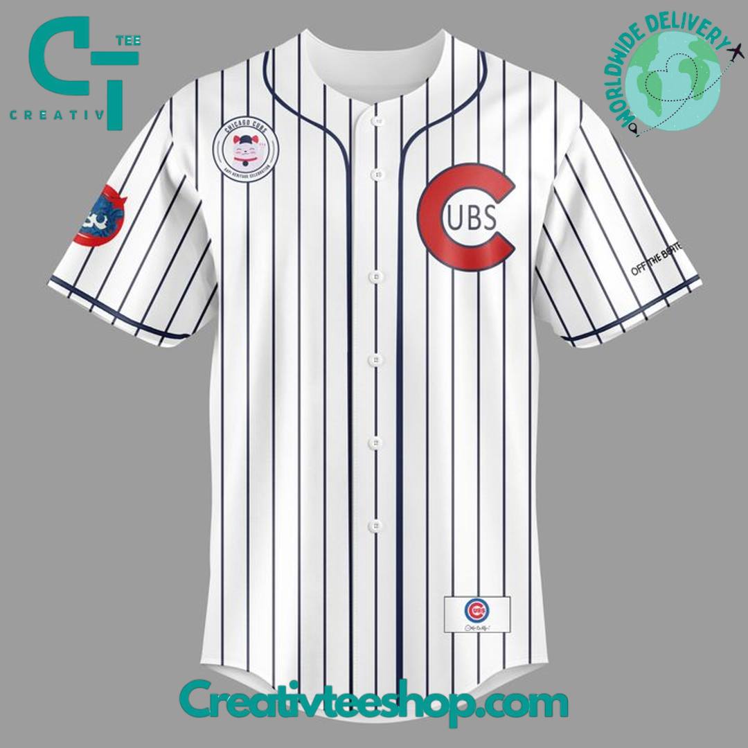 Chicago Cubs AAPI Heritage Special Edition Baseball Jersey