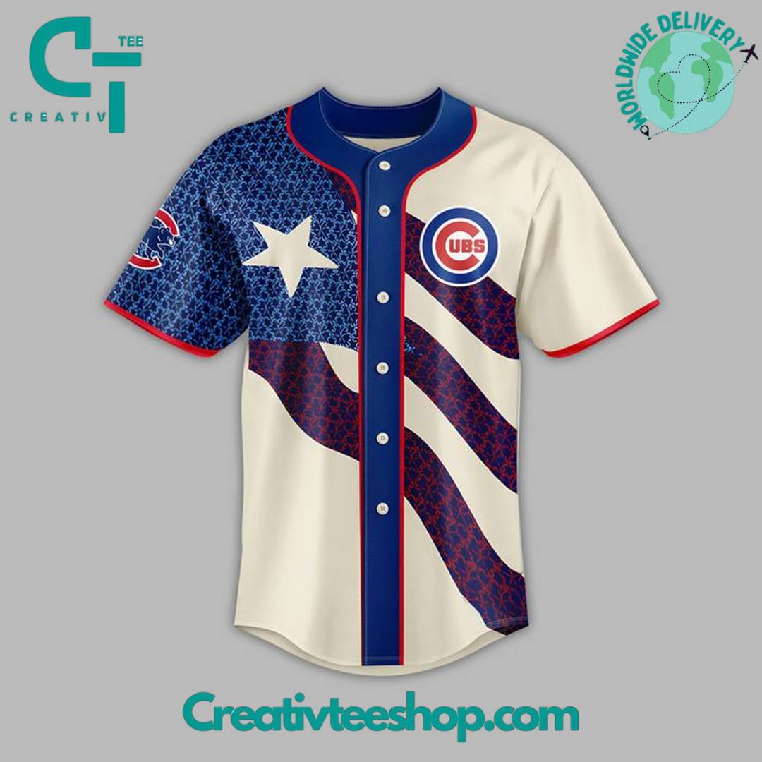 Chicago Cubs Puerto Rican Heritage 2025 Special Baseball Jersey
