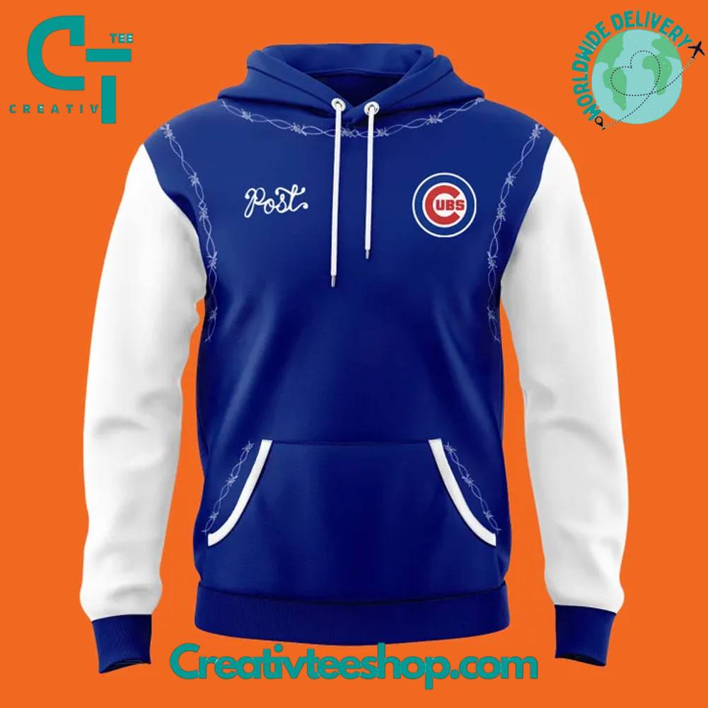 Chicago Cubs x 2025 Post Malone Wrigley Field Concert The Big Ass Stadium Tour Special Hoodie