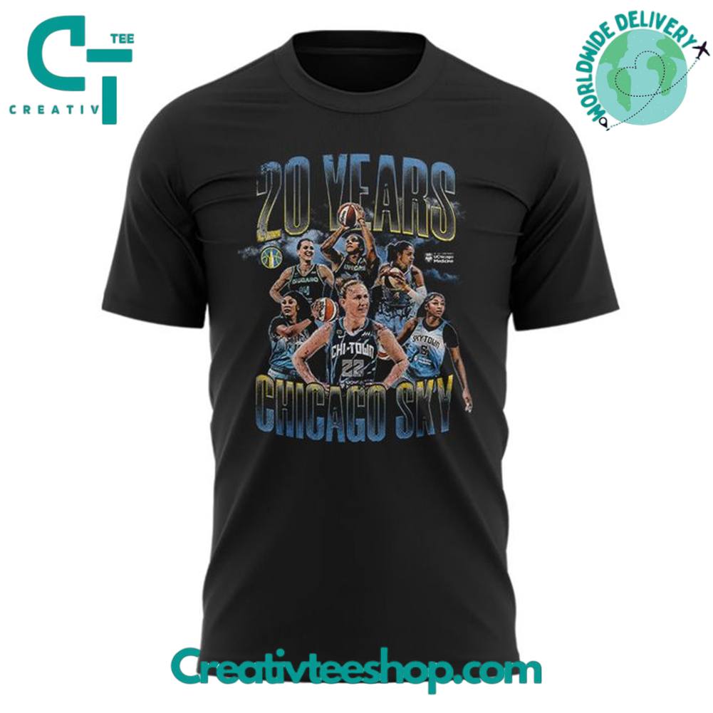 Chicago Sky 20 Years Special Tee