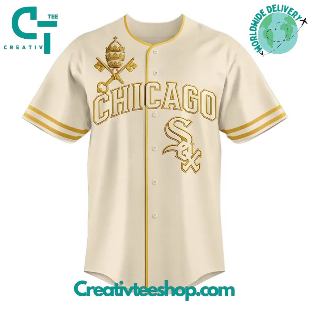 Chicago White Sox 2025 Vatican City Connect Personalized Baseball Jersey