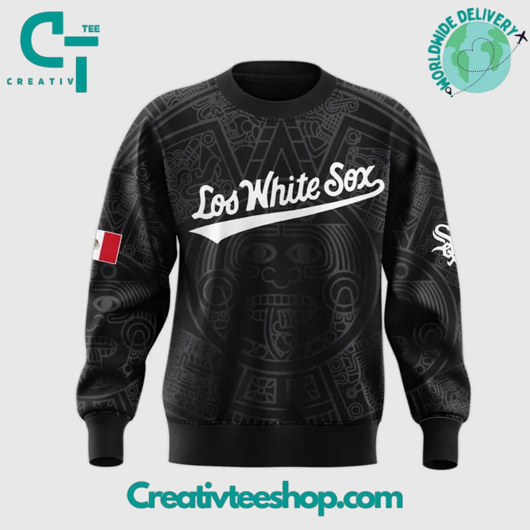 Chicago White Sox Mexican Heritage Night Special Black Sweatshirt