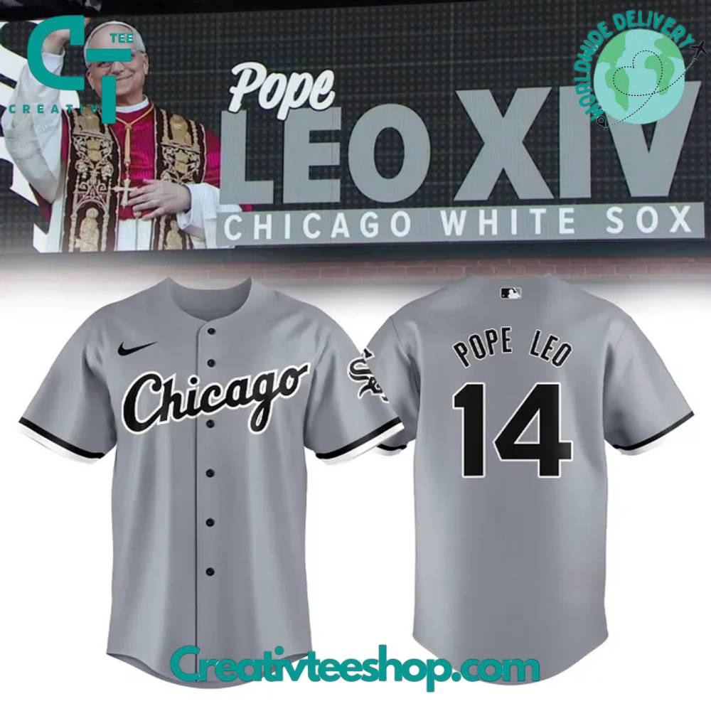 Chicago White Sox Pope Leo XIV Special Baseball Jersey