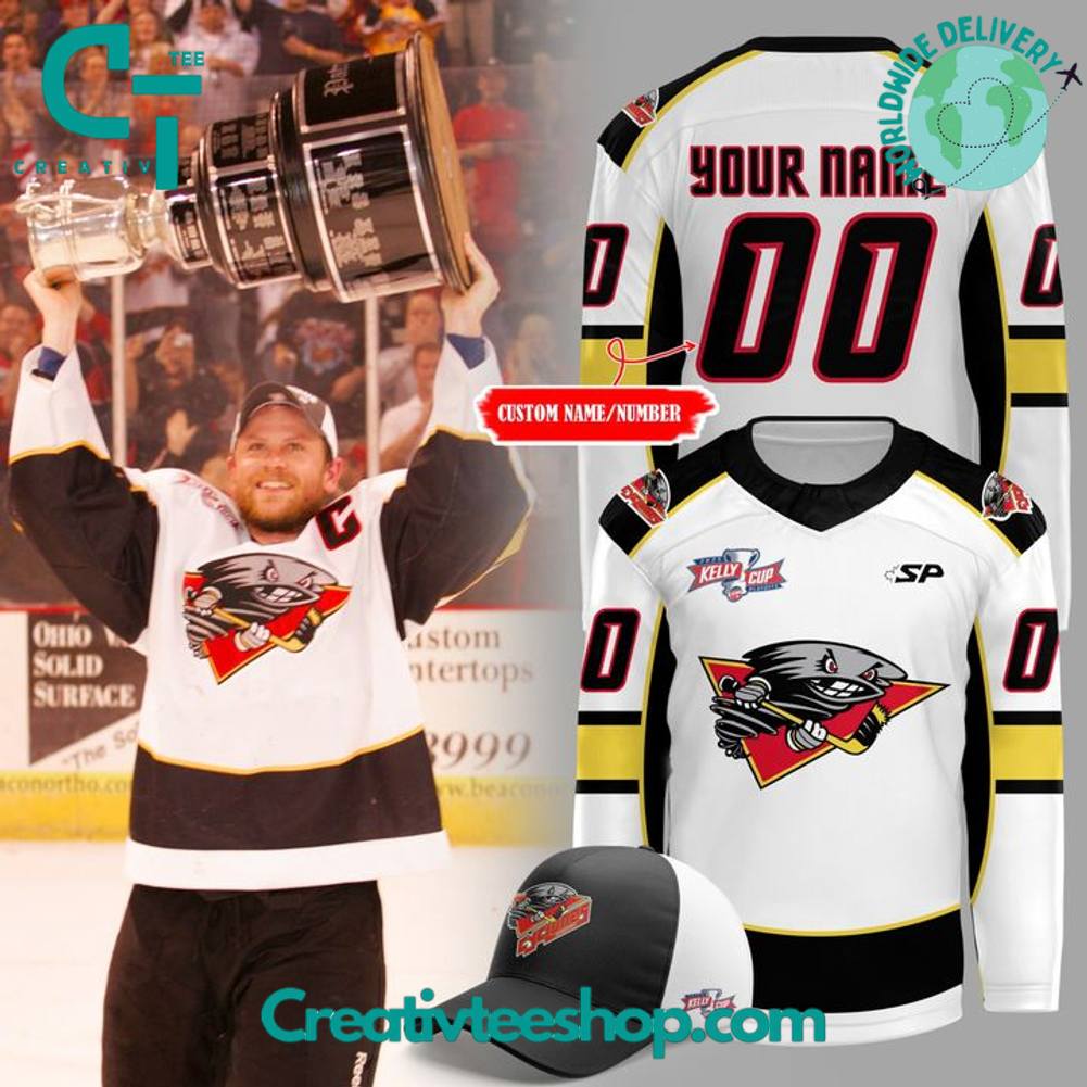 Cincinnati Cyclones Stanley Cup 2025 Playoffs Personalized Hockey Jersey