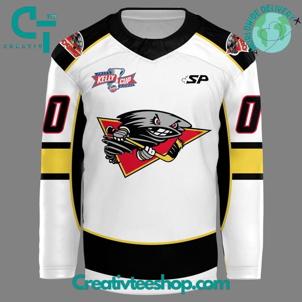 Cincinnati Cyclones Stanley Cup 2025 Playoffs Personalized Hockey Jersey