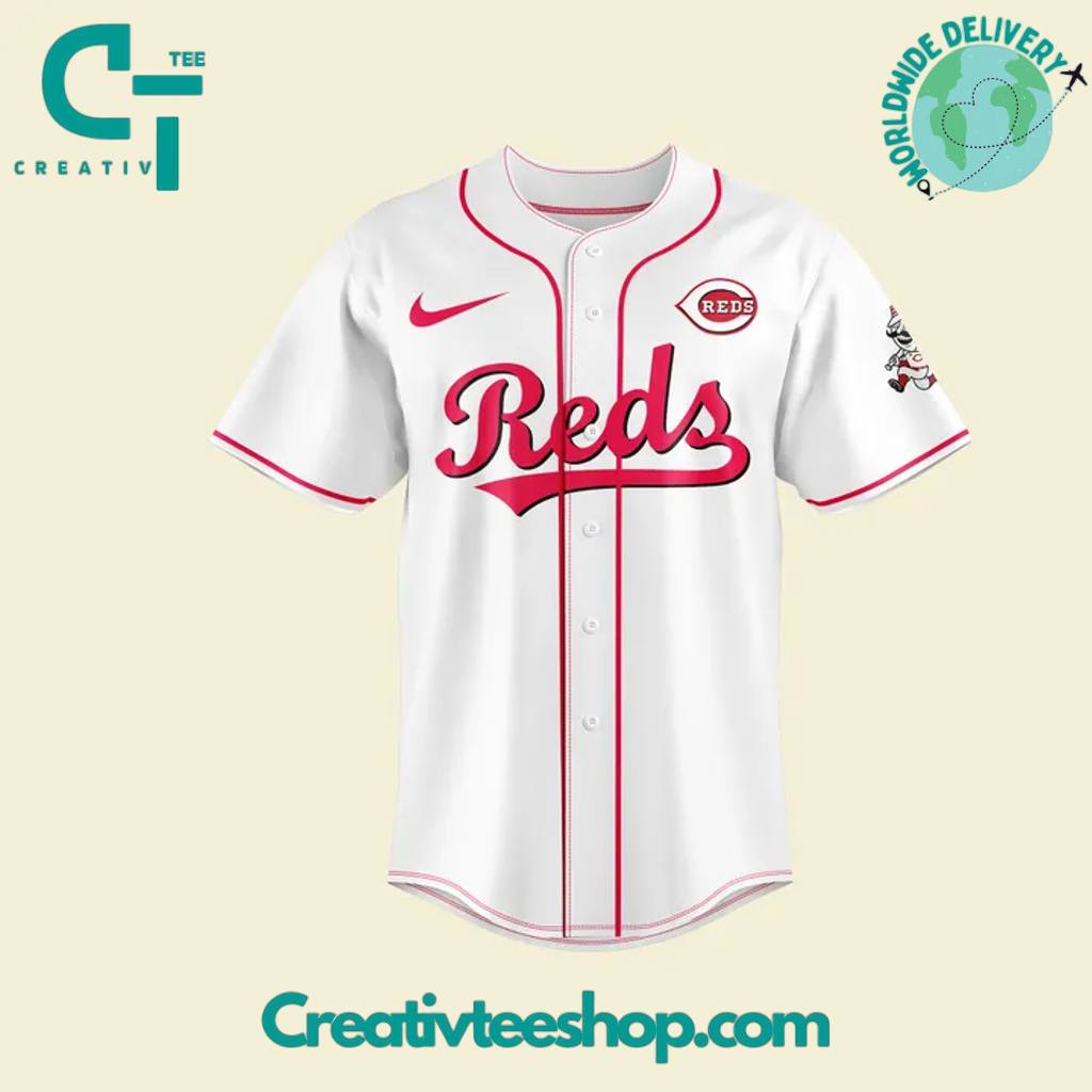 Cincinnati Reds x Snoop Dogg Post-Game Concert White Jersey
