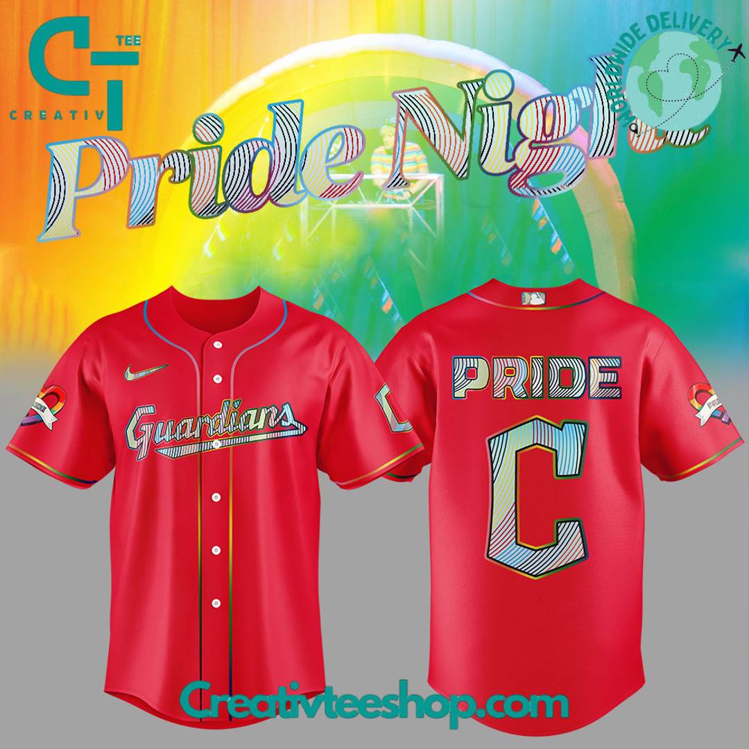 Cleveland Guardians Pride Night 2025 Special Baseball Jersey