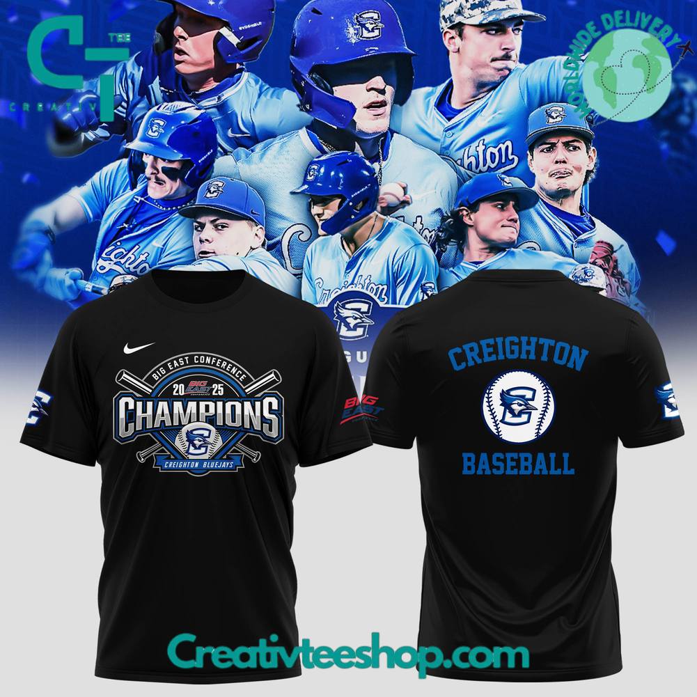 Creighton Bluejays BIG EAST Conference Champions 2025 Special Tee