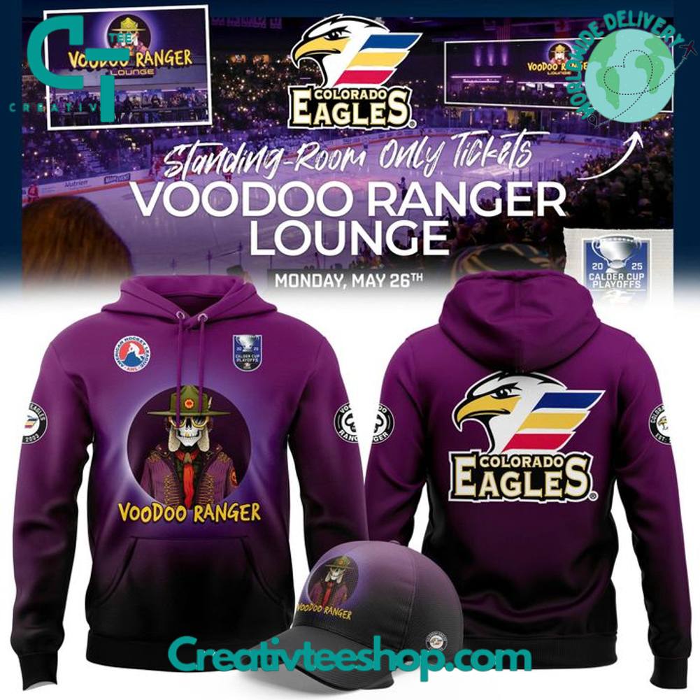 Colorado Eagles x Voodoo Ranger Lounge Special New Hoodie