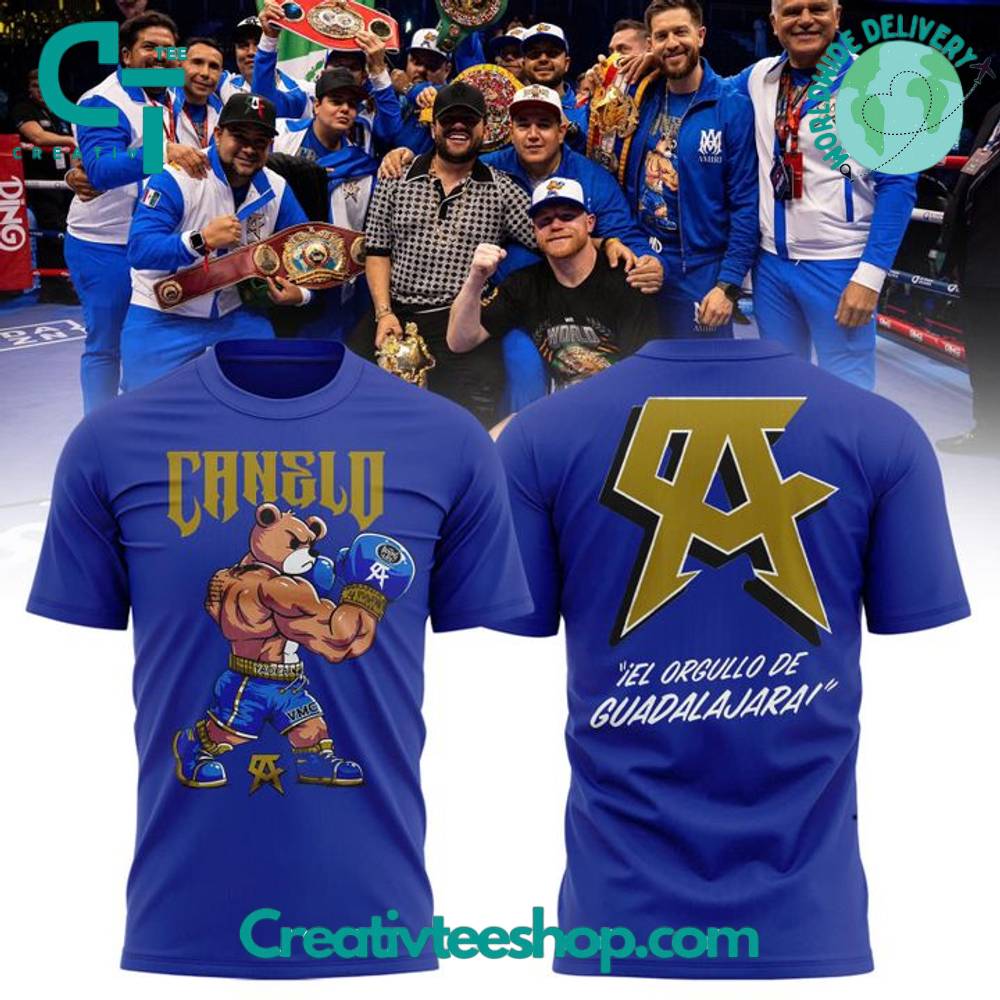 Canelo Alvarez Special Blue Tee