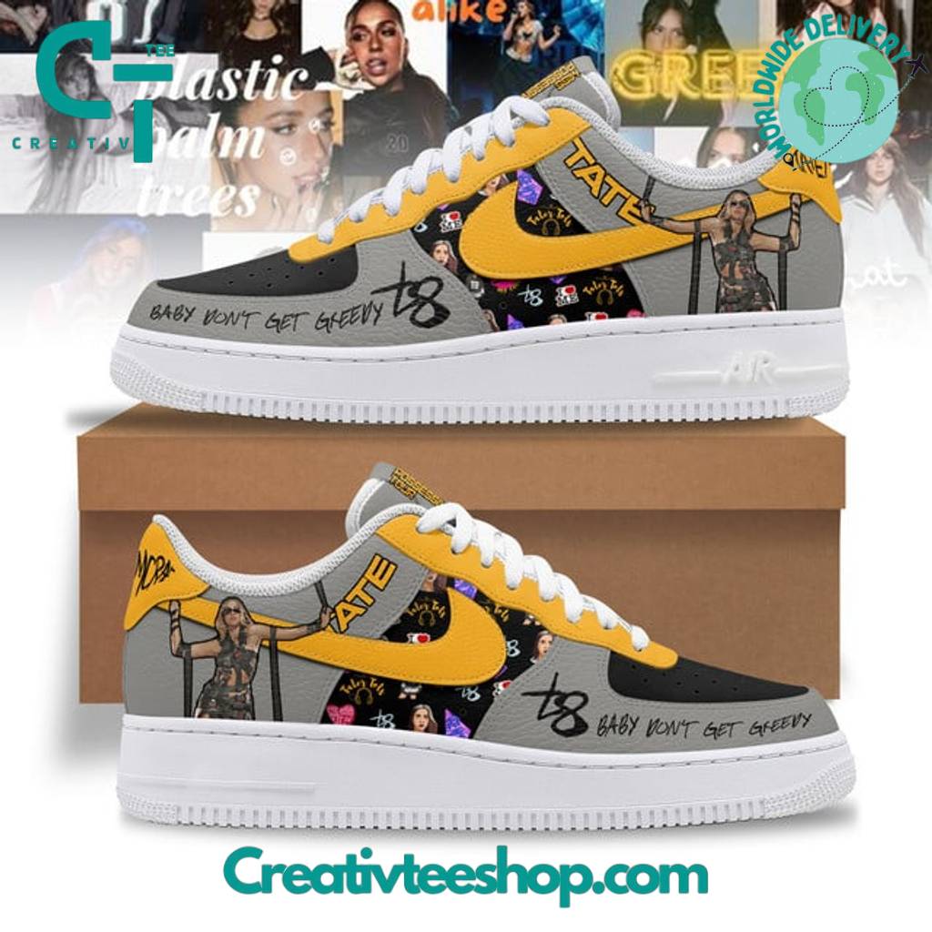 Tate McRae “Baby Don’t Get Greedy” Special Air Force 1 Sneaker