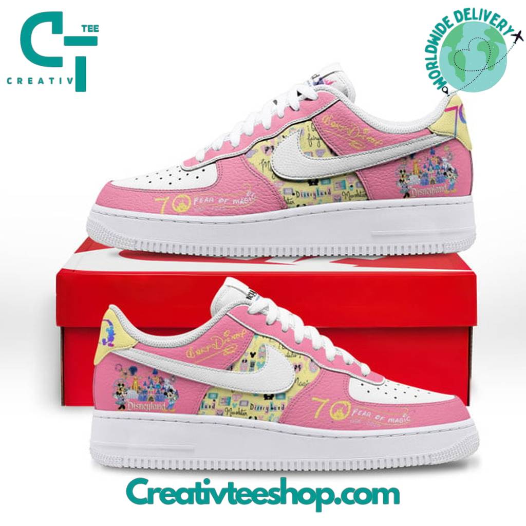 Disneyland 70 Year of Magic Limited Edition Air Force 1 Shoes