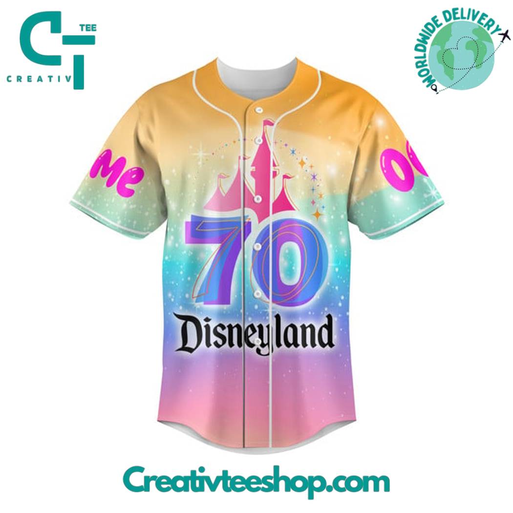 Disneyland 70 Years of Magic Special Baseball Jersey