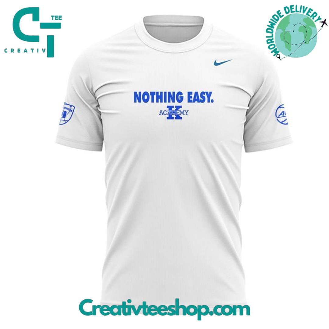 Duke Blue Devils “Nothing Easy” Special White Tee