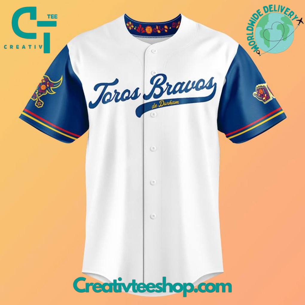 Durham Bulls Latin American Hispanic “Toros Bravos” Special Baseball Jersey