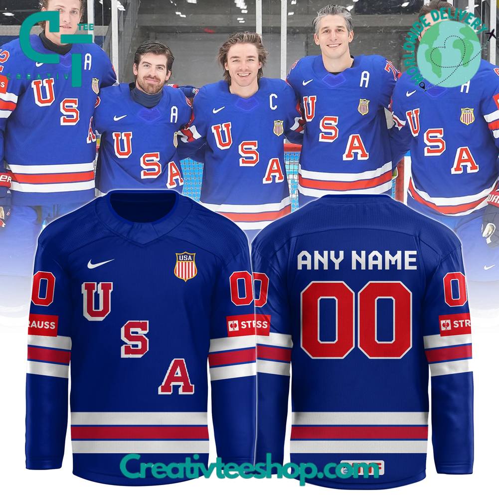 USA Ice Hockey IIHF World Champions 2025 Hockey Jersey