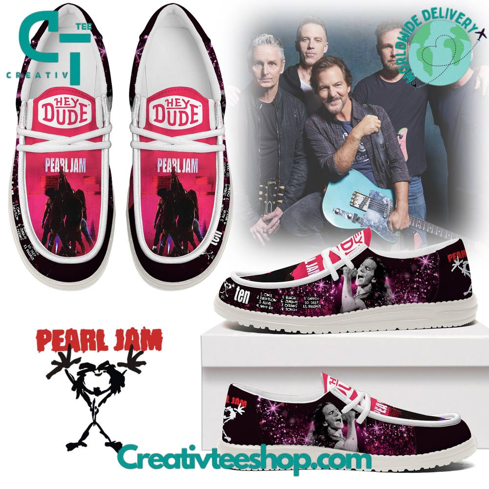 Pearl Jam Tour 2025 Special Loafer Shoes