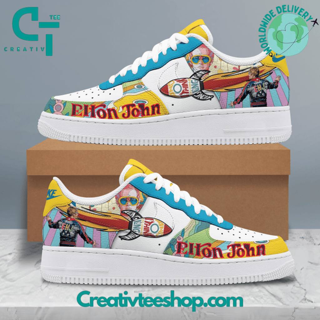 Elton John Special New Design Air Force 1 Shoes
