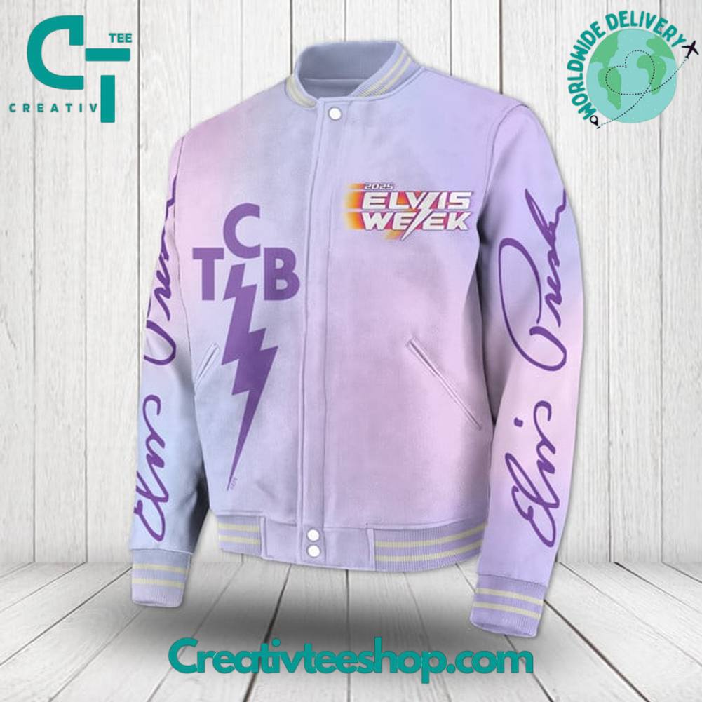 Elvis Presley “Elvis Week” 2025 Baseball Jacket
