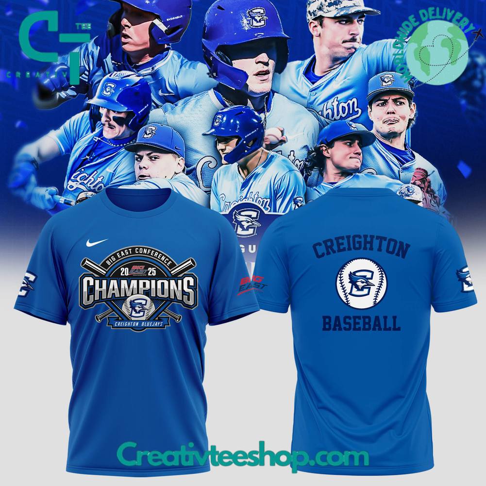 Creighton Bluejays BIG EAST Conference Champions 2025 Special Tee