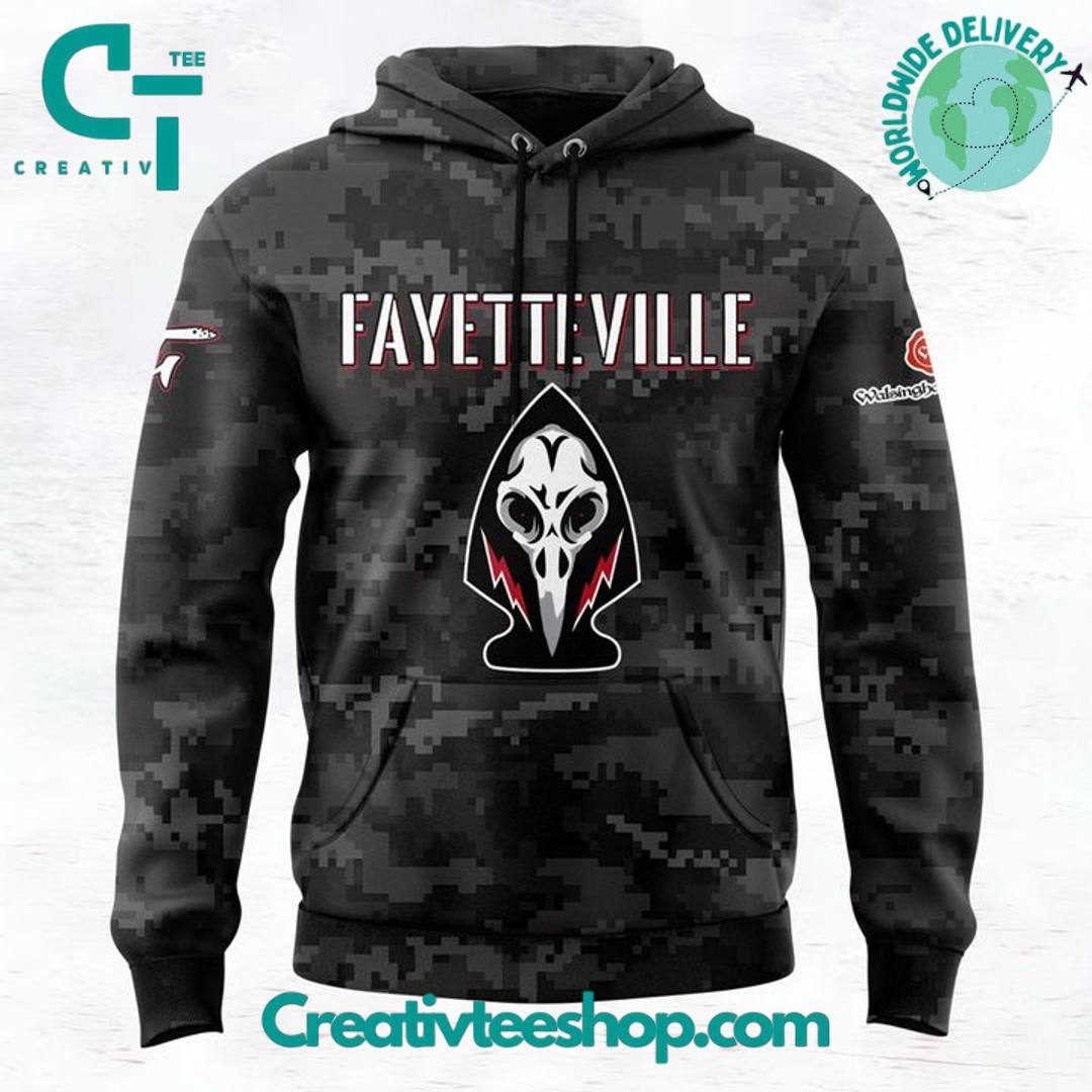 Fayetteville Woodpeckers Black Ops Special New Hoodie