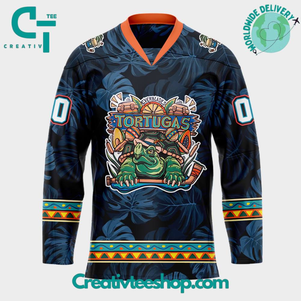 Florida Everblades Hispanic Heritage 2025 Personalized Hockey Jersey