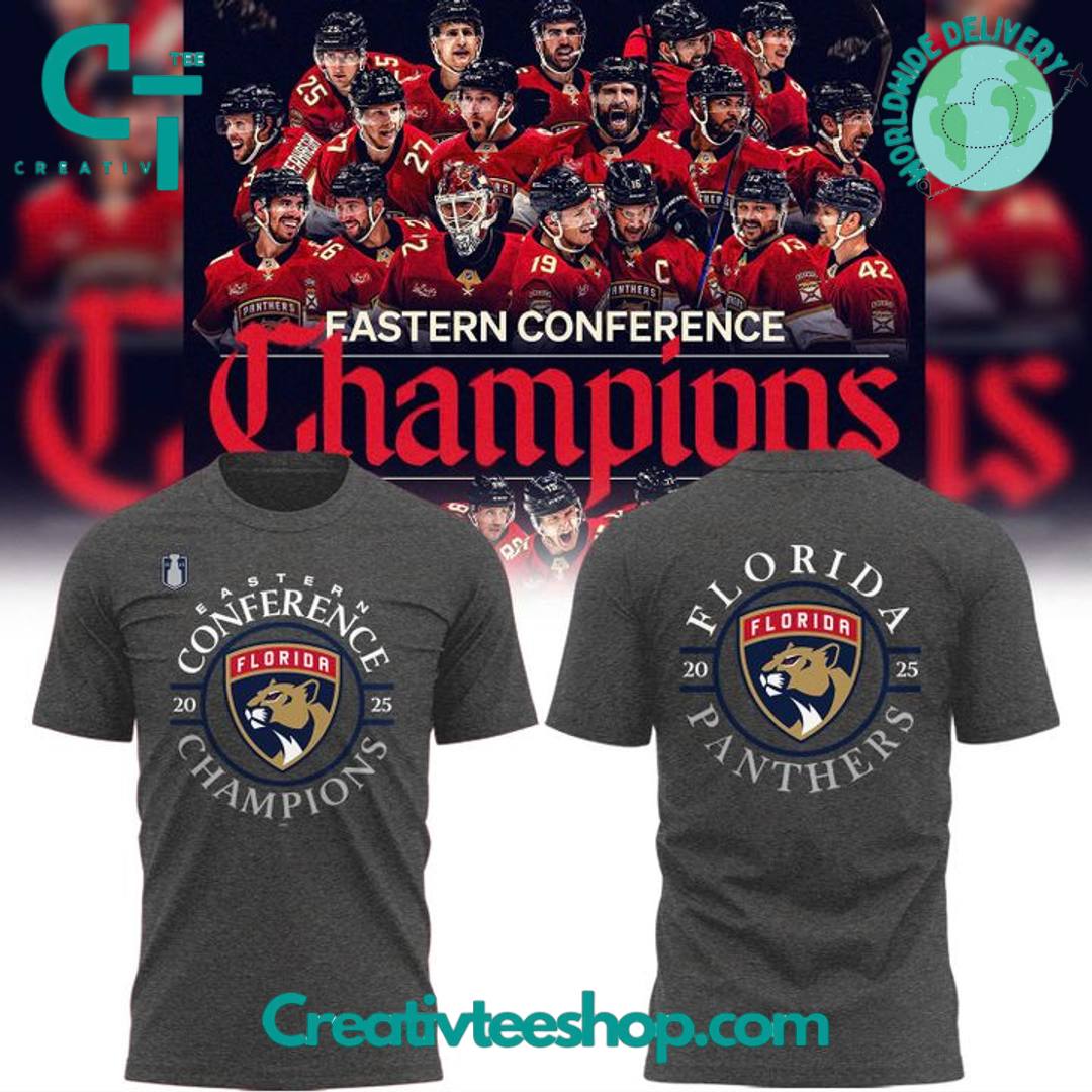 Florida Panthers 2025 Eastern Conference Champs Special Tee