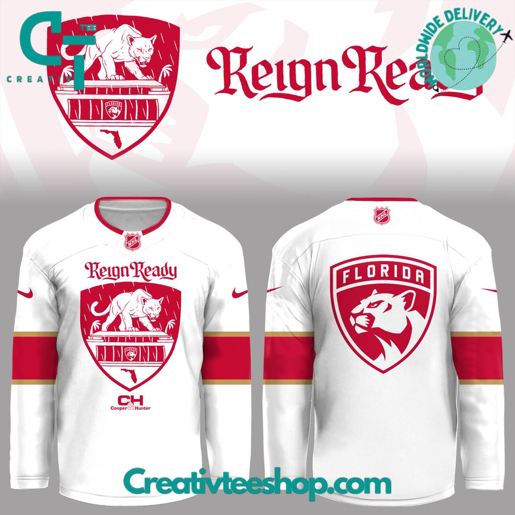Florida Panthers “Reign Ready” Special Edition Hockey Jersey