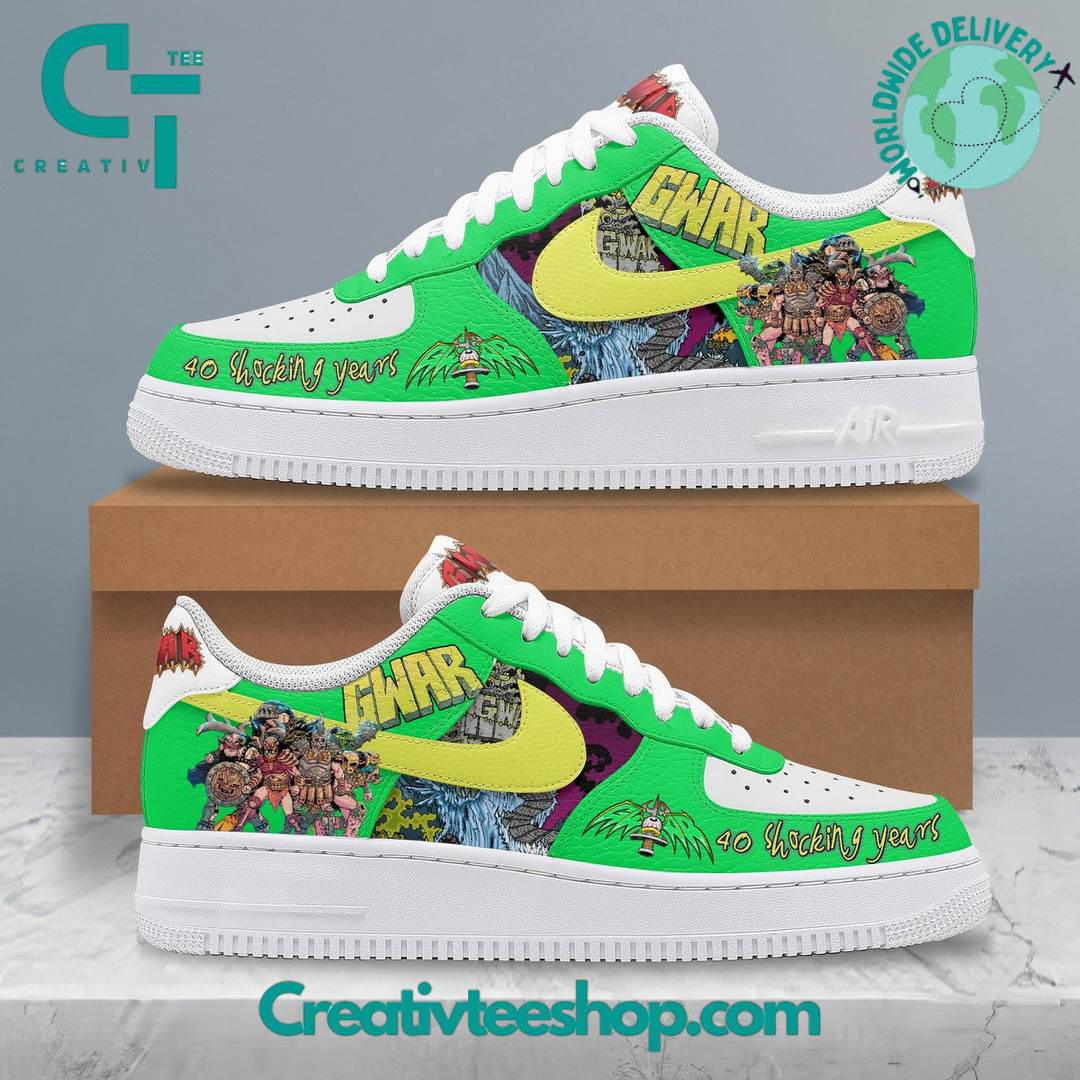 GWAR 40 Shocking Years Special Air Force 1 Sneaker