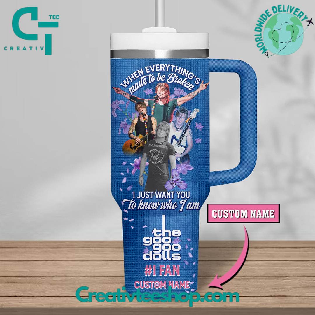 Goo Goo Dolls Special Tumbler 40oz with Handle
