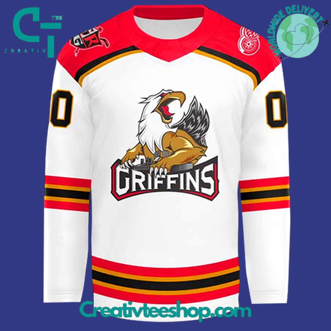 Grand Rapids Griffins Calder Cup 2025 Playoffs Hockey Jersey