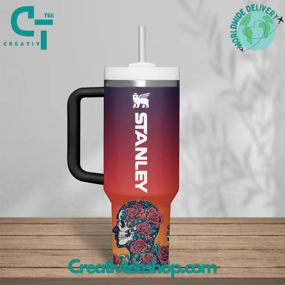 Grateful Dead Happy 60th Anniversary Special Tumbler 40oz with Handle