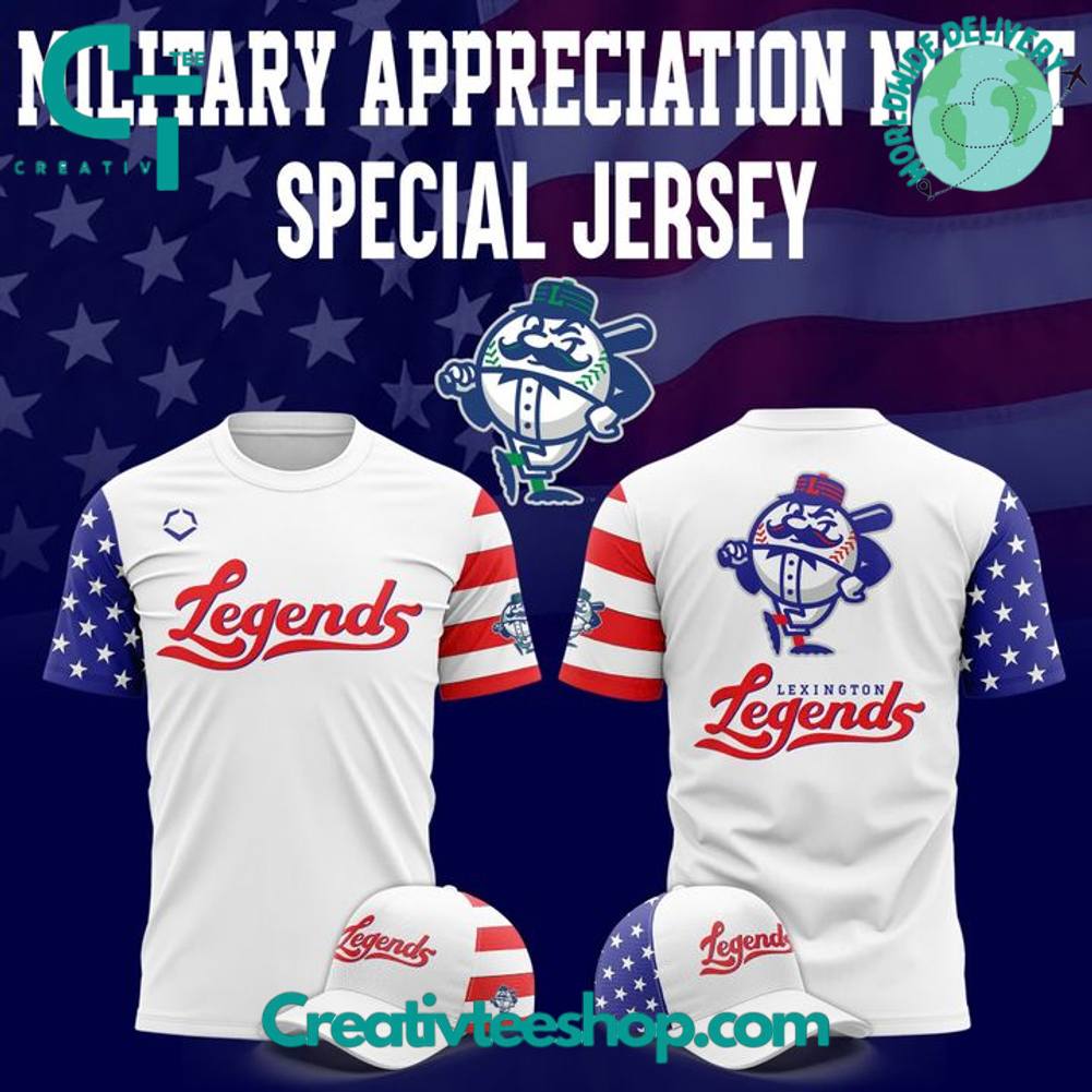 Lexington Legends x Military Appreciation Night Special Tee