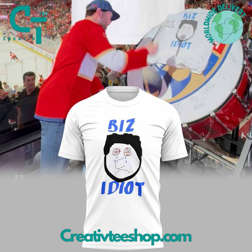 Florida Panthers Biz Idiot Special White Tee