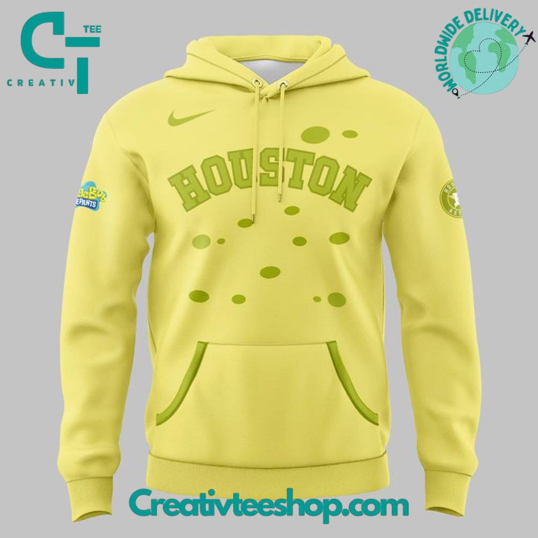 Houston Astros SpongeBob SquarePants Day Special Hoodie