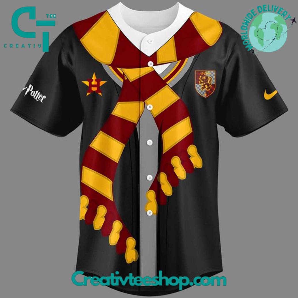 Houston Astros x Harry Potter 2025 Personalized Baseball Jersey