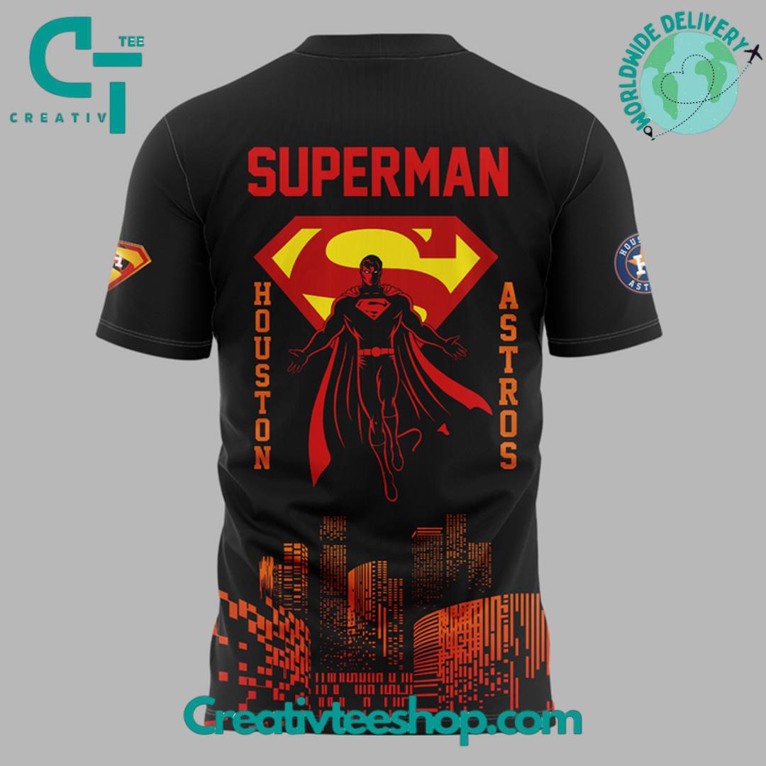 Houston Astros x Superman Night 2025 Special Tee