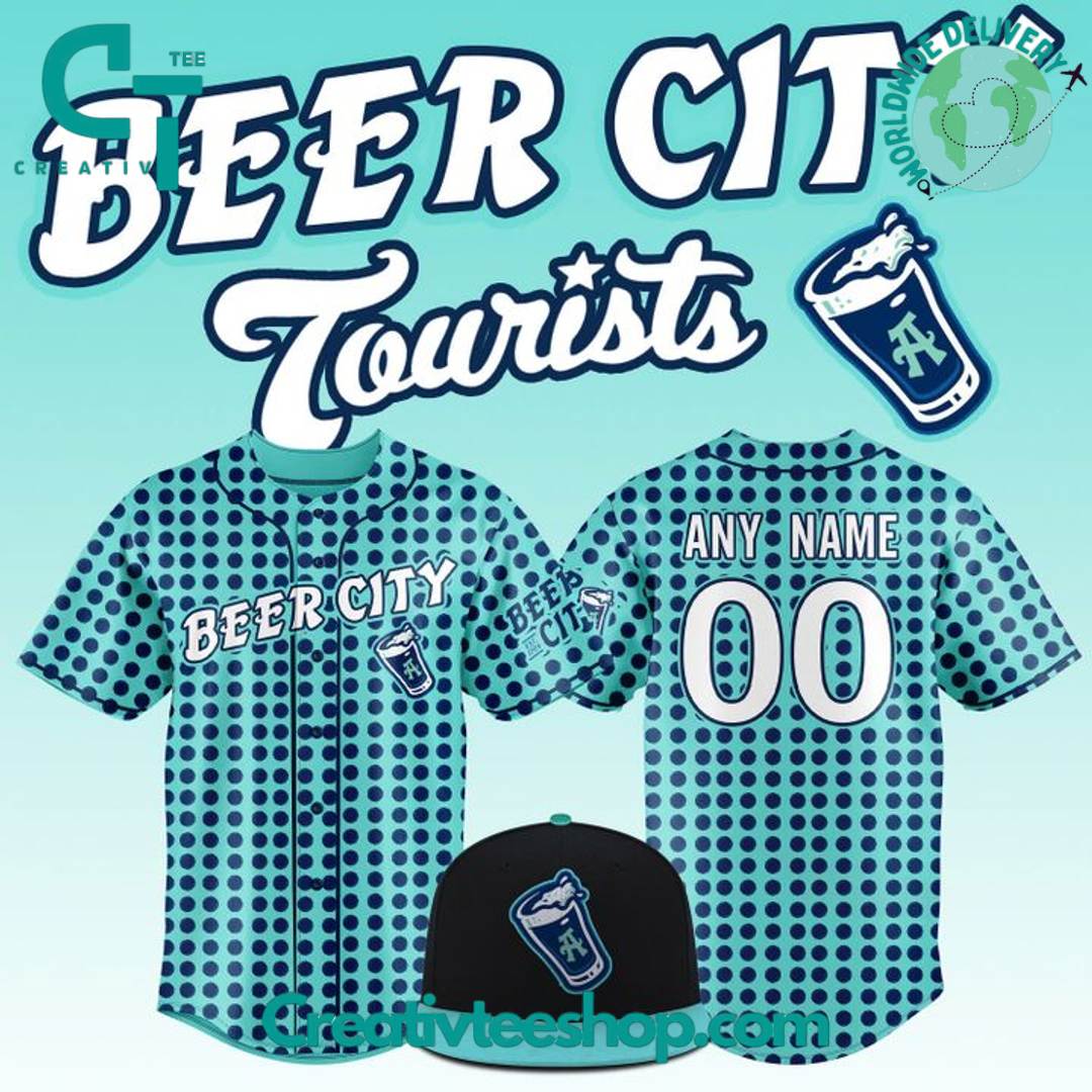 The Asheville Tourists 2025 Beer City  Edition Baseball Jersey