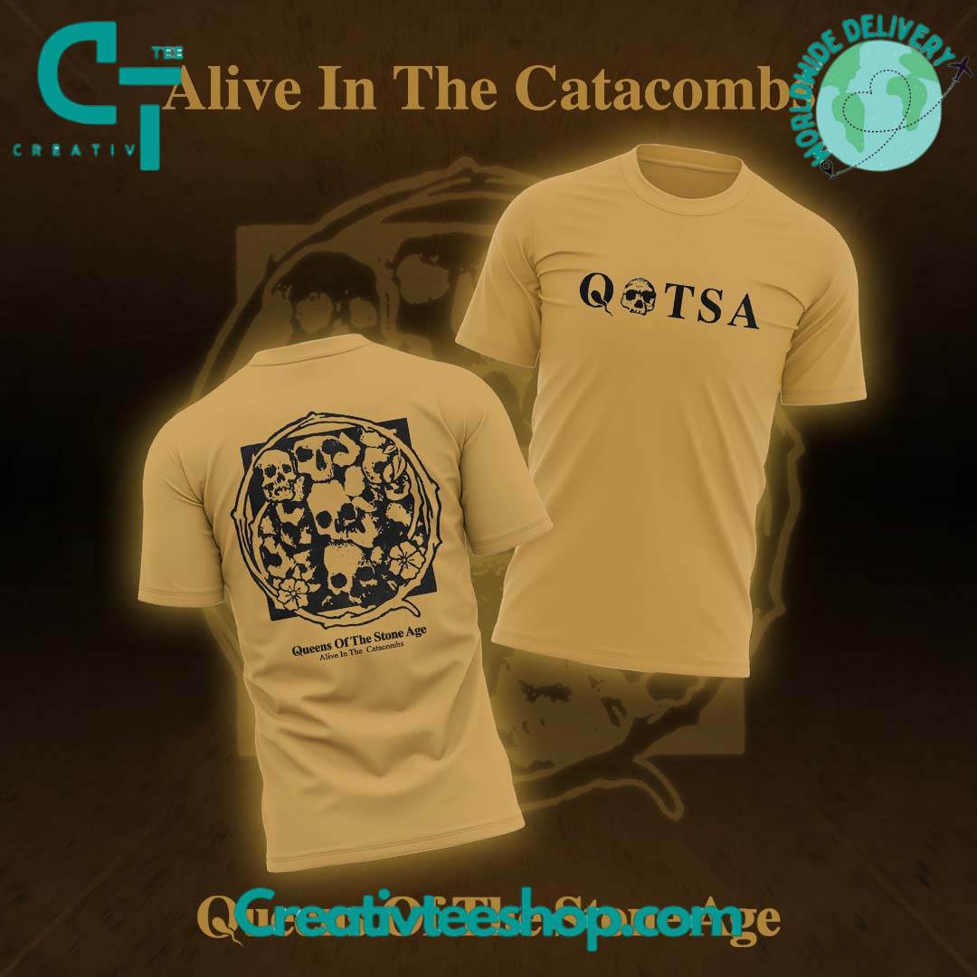 Queens of the Stone Age �Alive in the Catacombs�  Edition Shirt